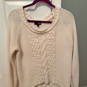 a.n.a Cream Knit Sweater